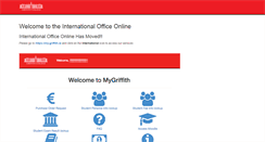 Desktop Screenshot of gcdinternationaloffice.ie